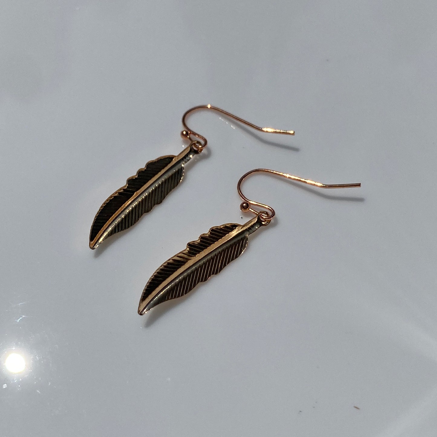 Feather Hook Earrings