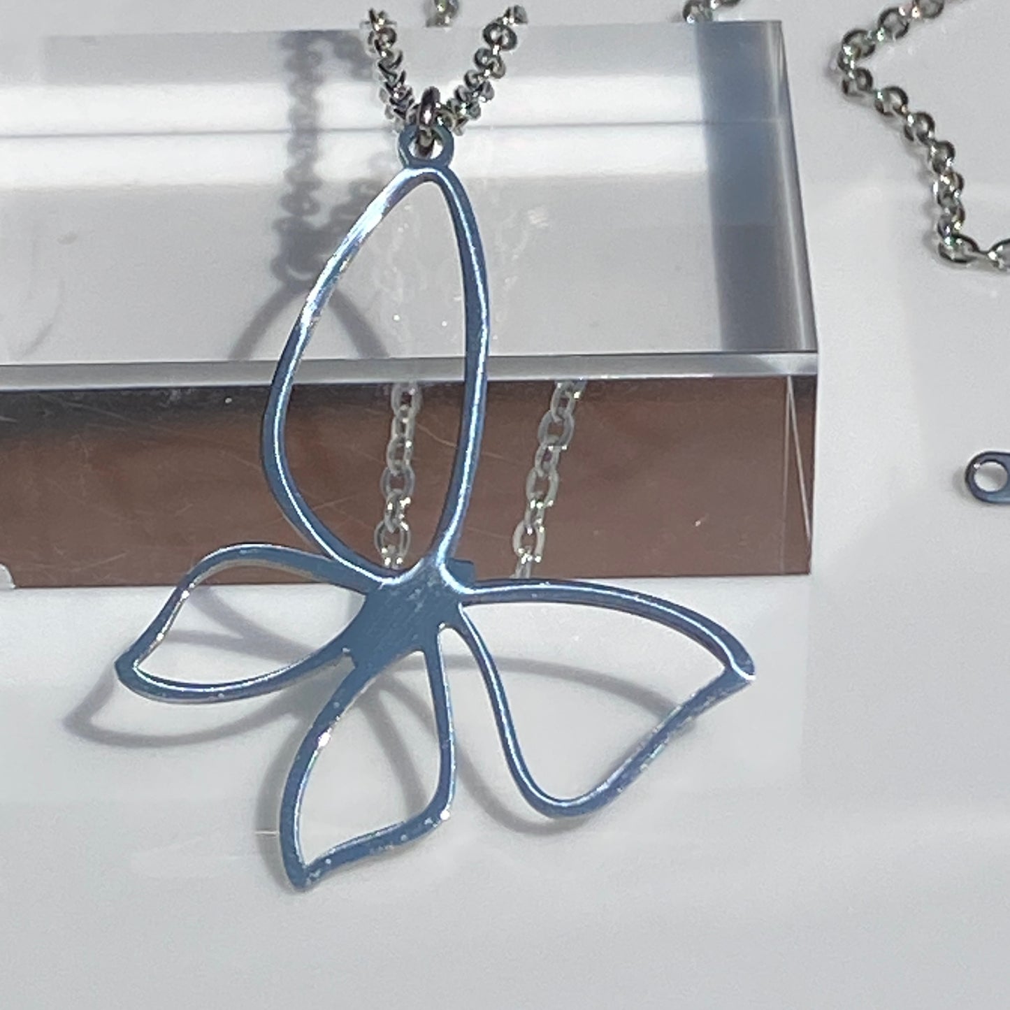 Butterfly Cable Chain Necklace