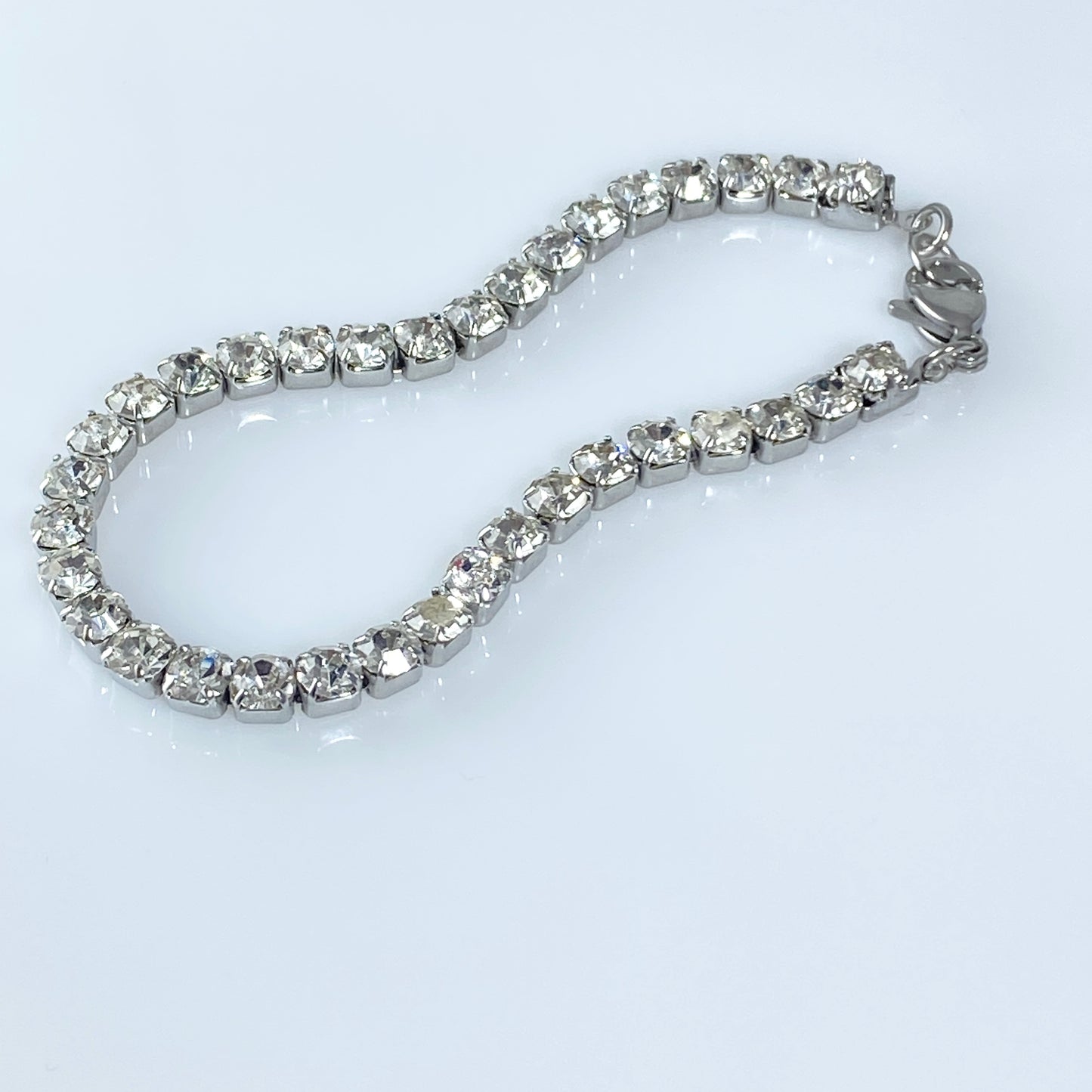 Cubic Zirconia Tennis Bracelet