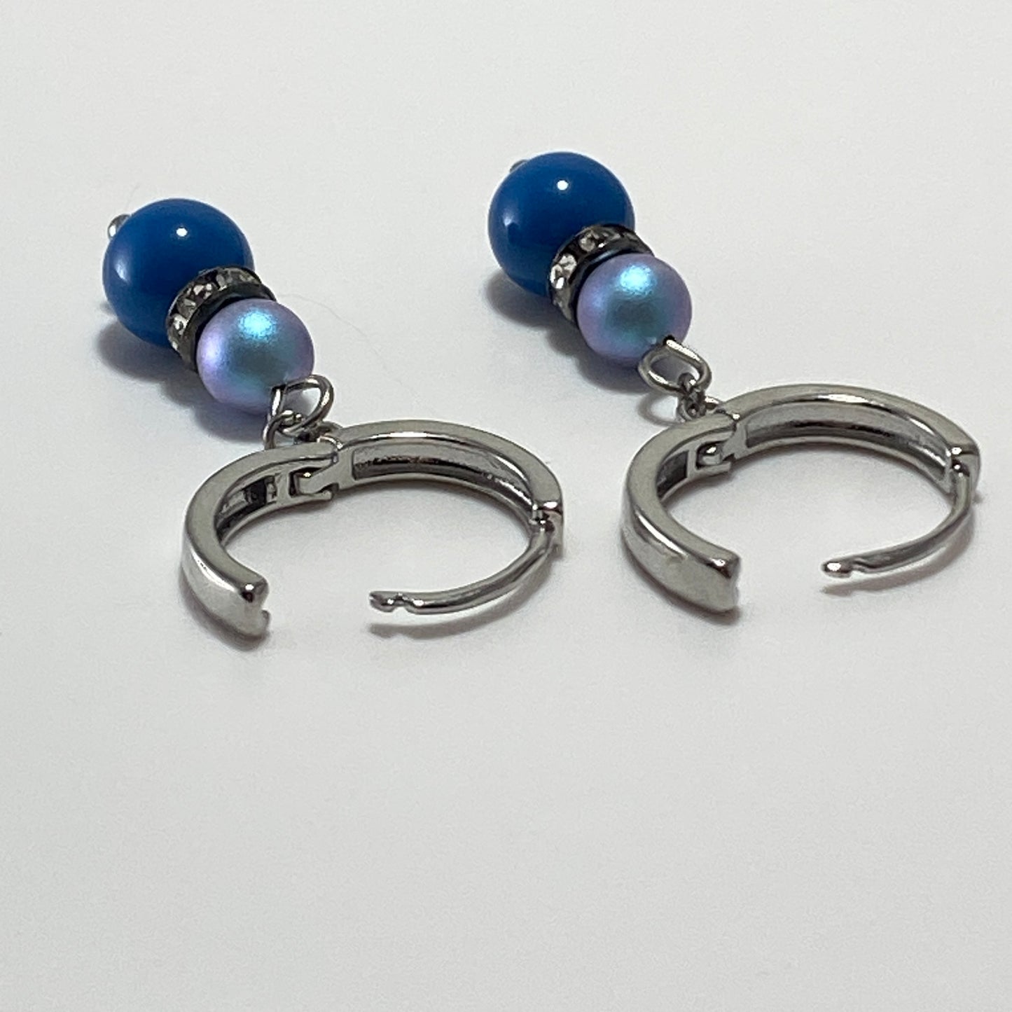Pearl Hoop Earrings