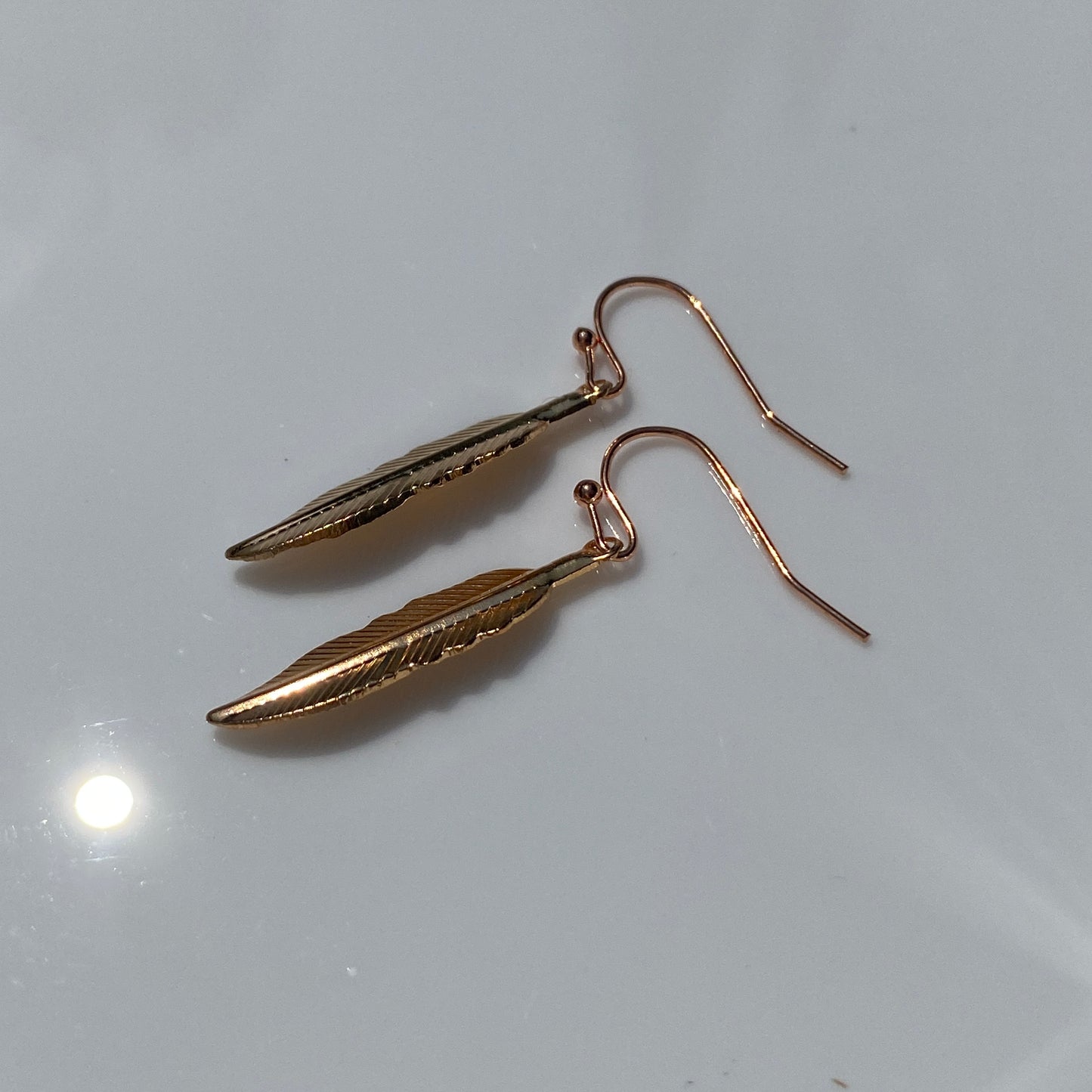 Feather Hook Earrings