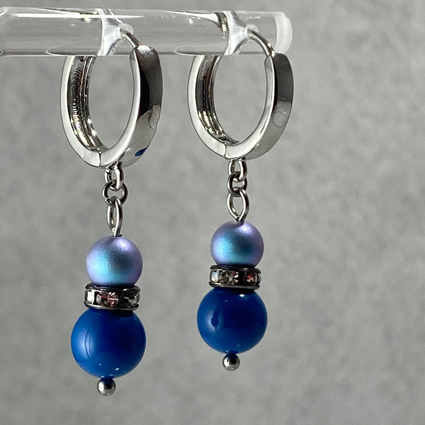 Pearl Hoop Earrings