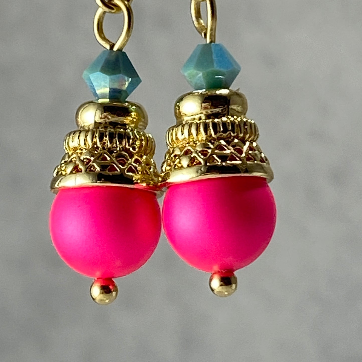 Crystals & Pearls Huggie Hoop Earrings