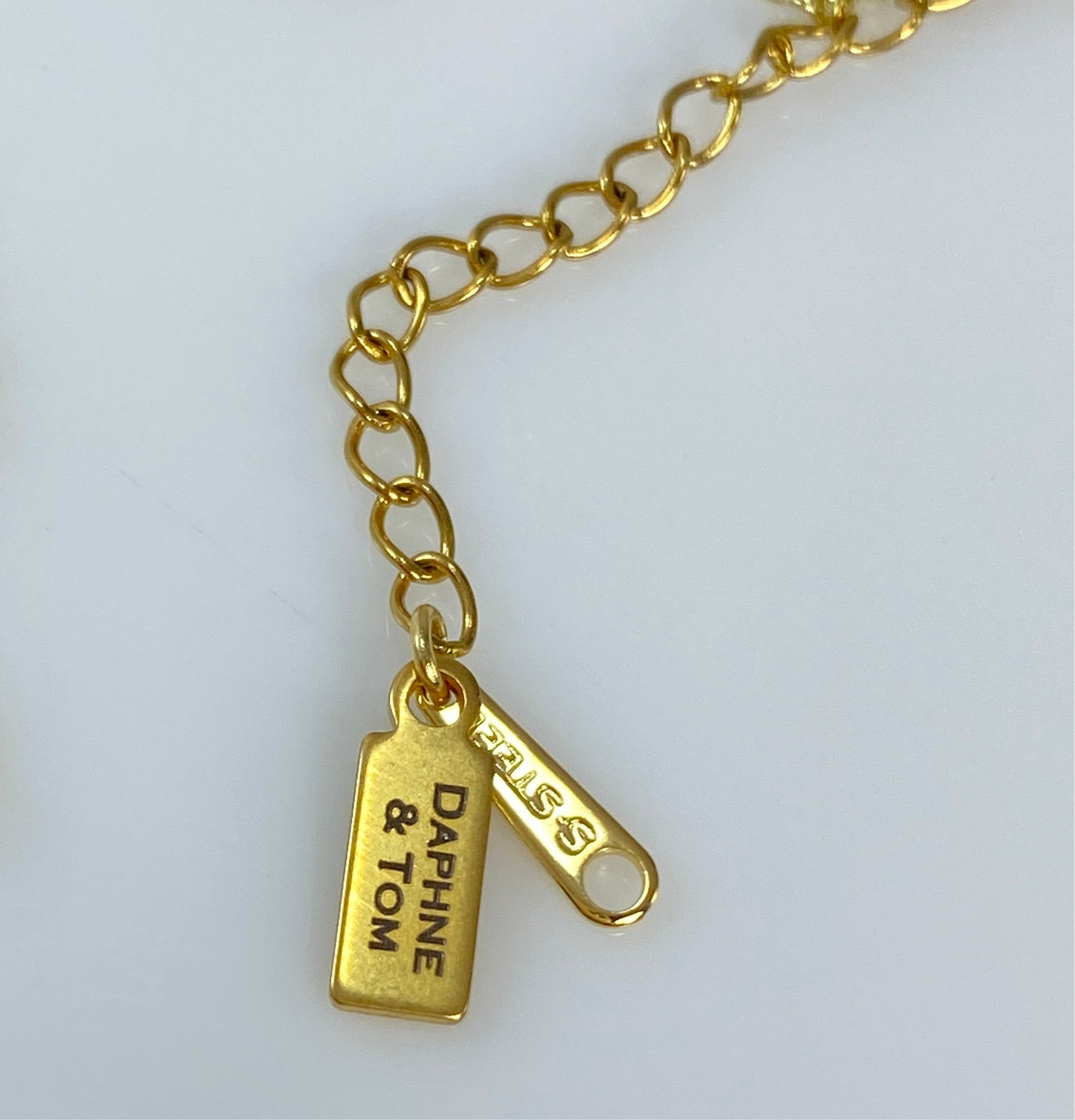 Letter Initial Cable Chain Bracelet