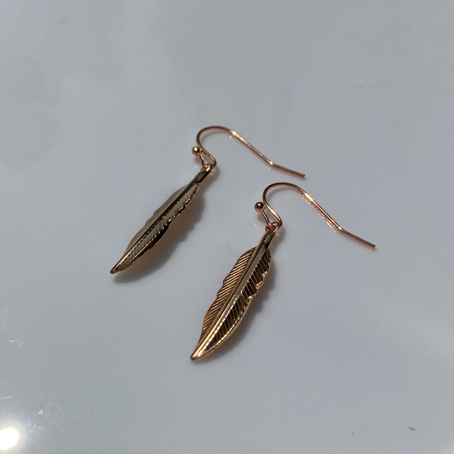 Feather Hook Earrings