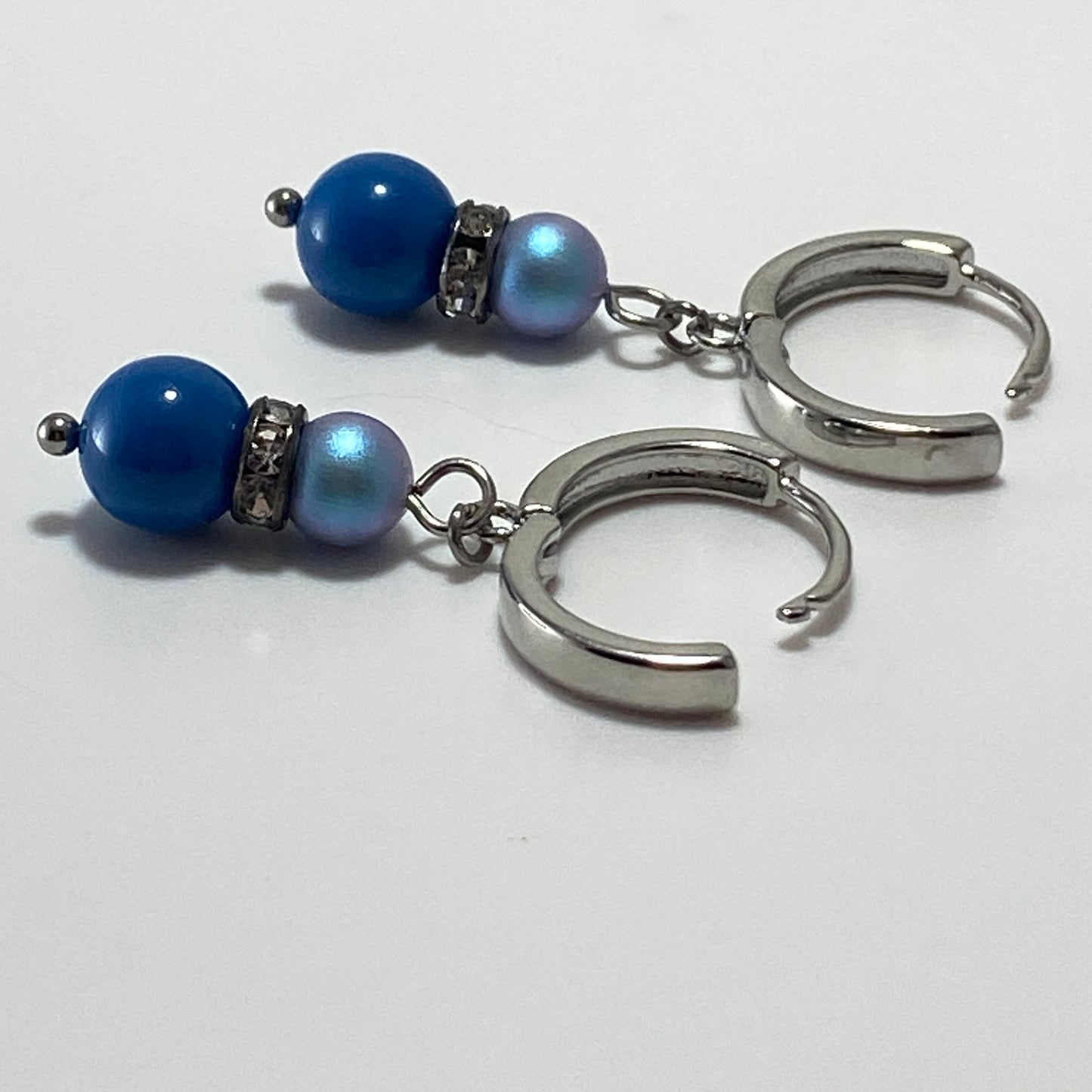 Pearl Hoop Earrings