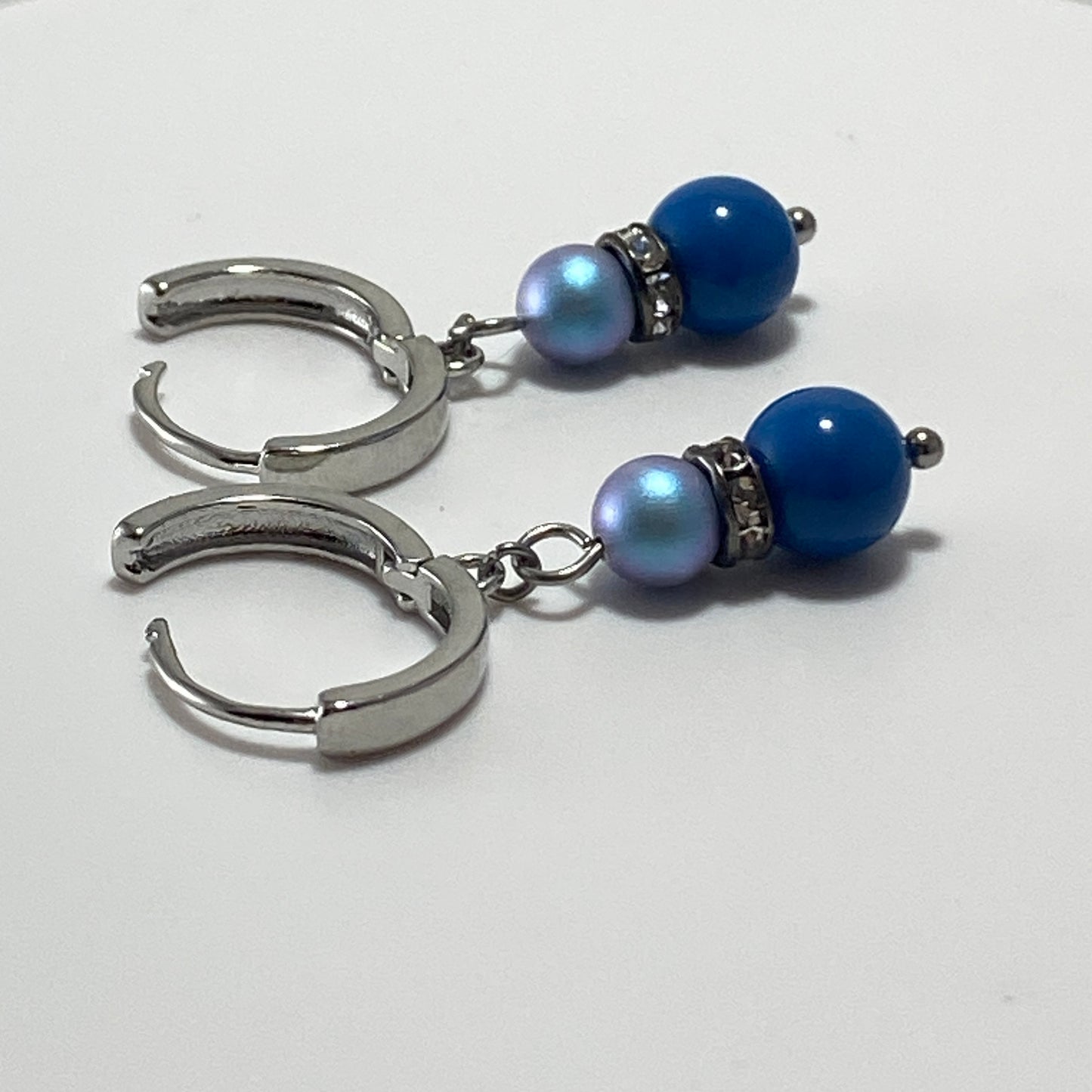 Pearl Hoop Earrings