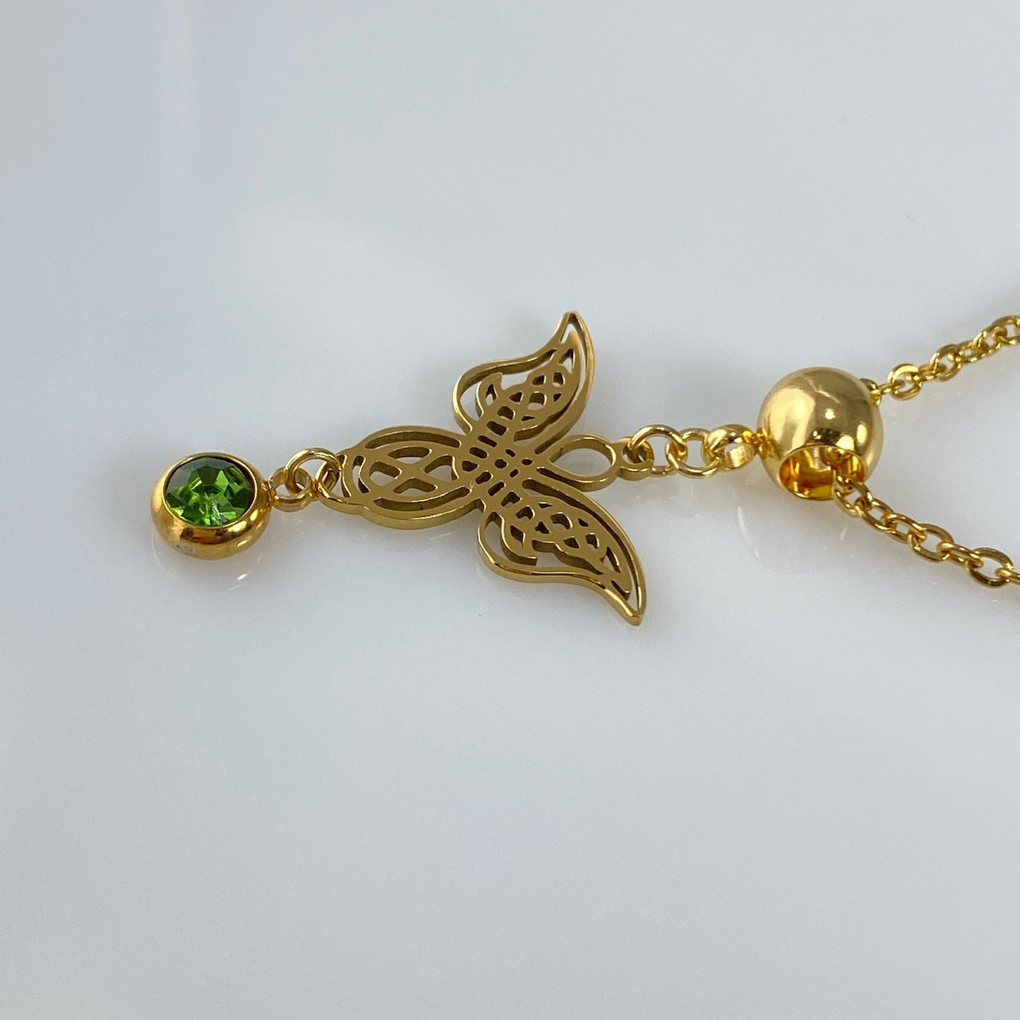 Angel & Birthstone Charm