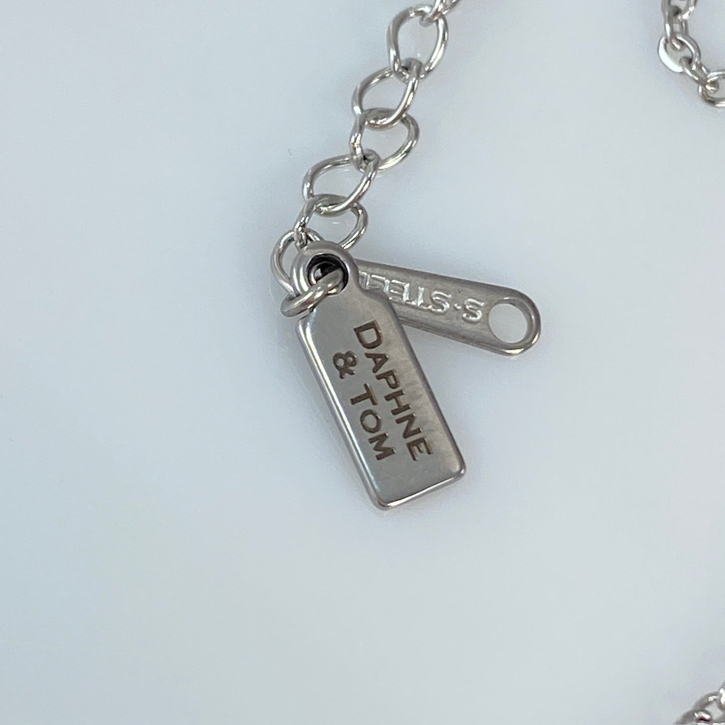 Dachshund Dog Heartbeat Pendant & Birthstone Cable Chain Necklace