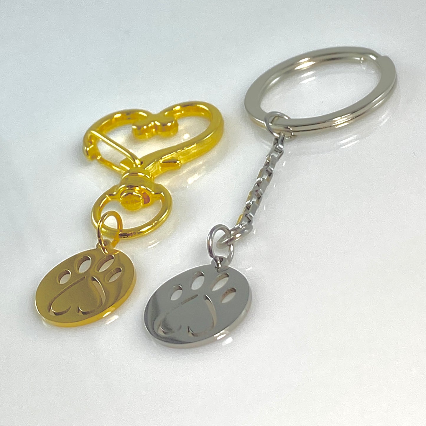 Pawprint Keychain