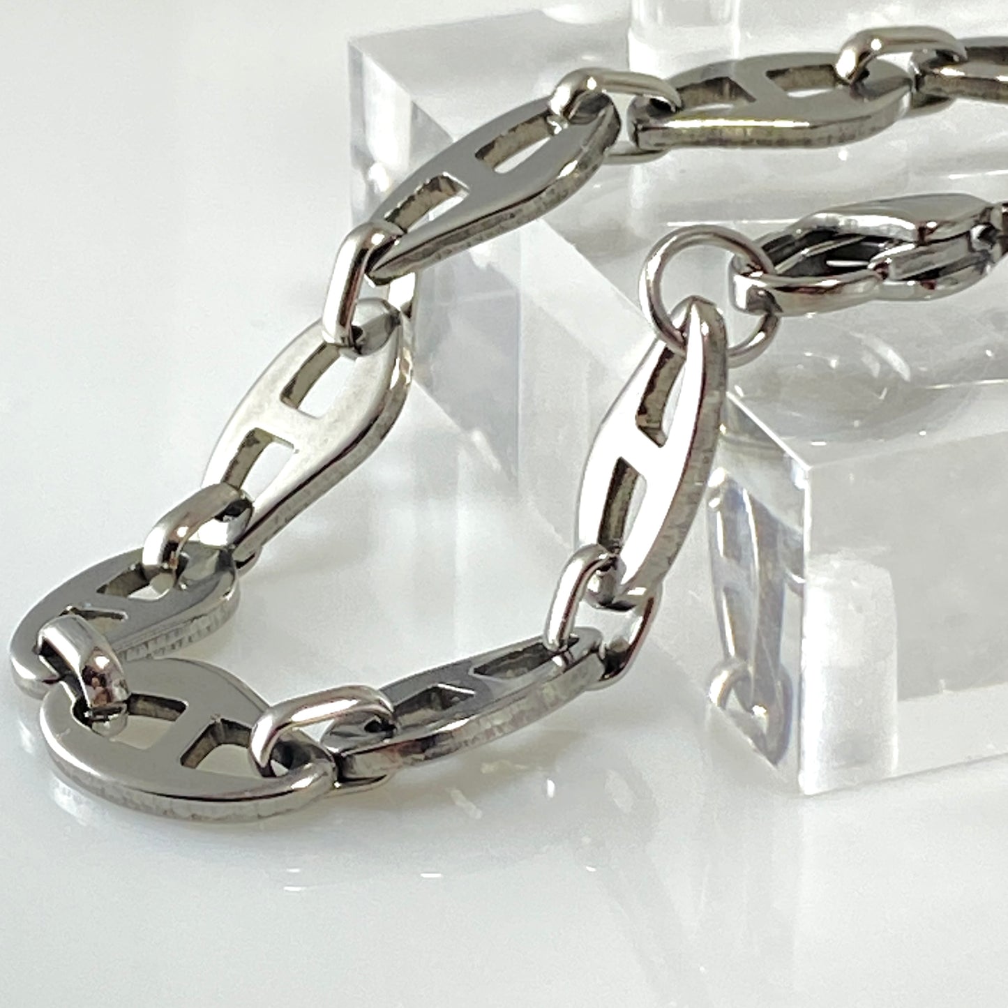 Mariner Coffee Bean Chain Bracelet