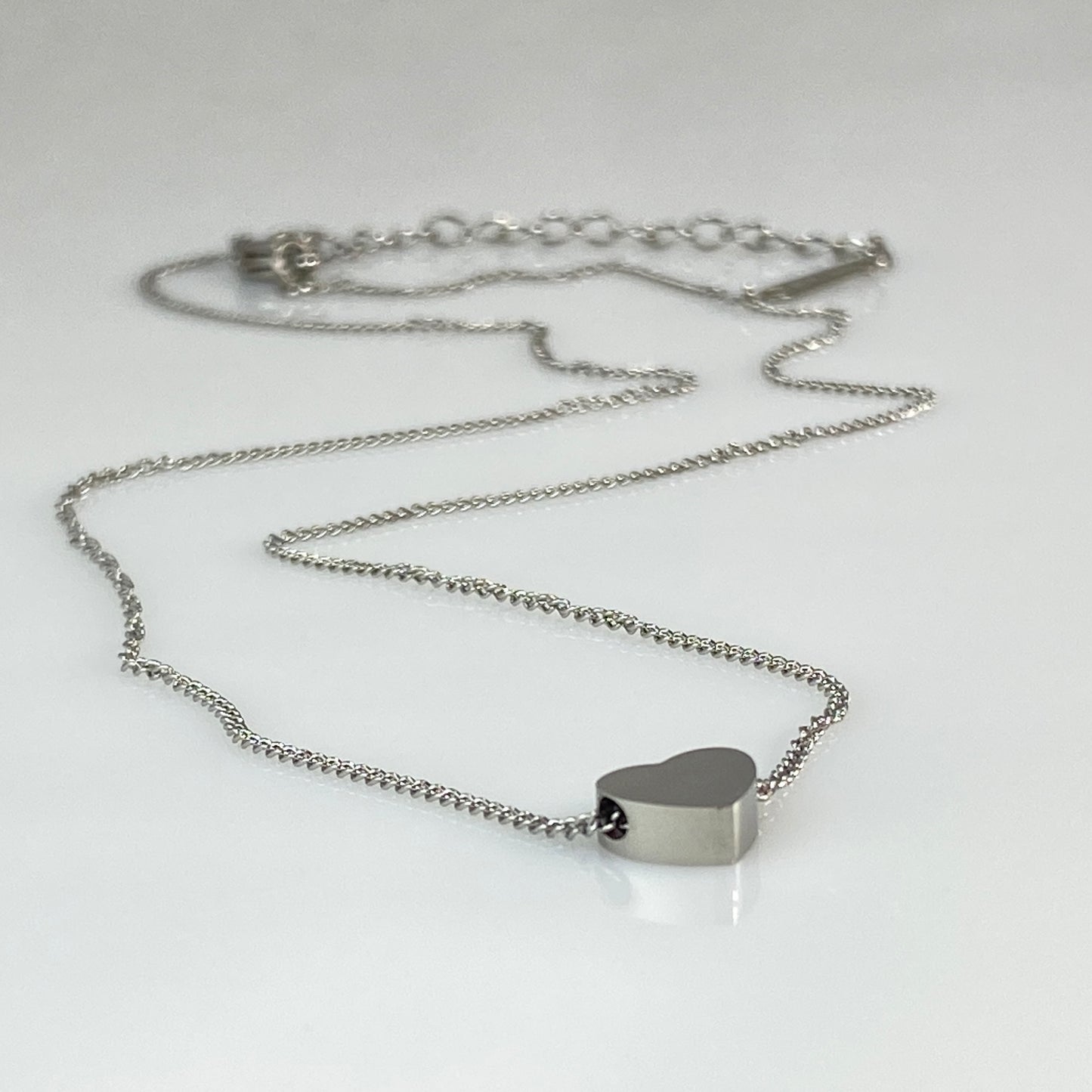 Heart Cable Chain Necklace - MADE IN CANADA