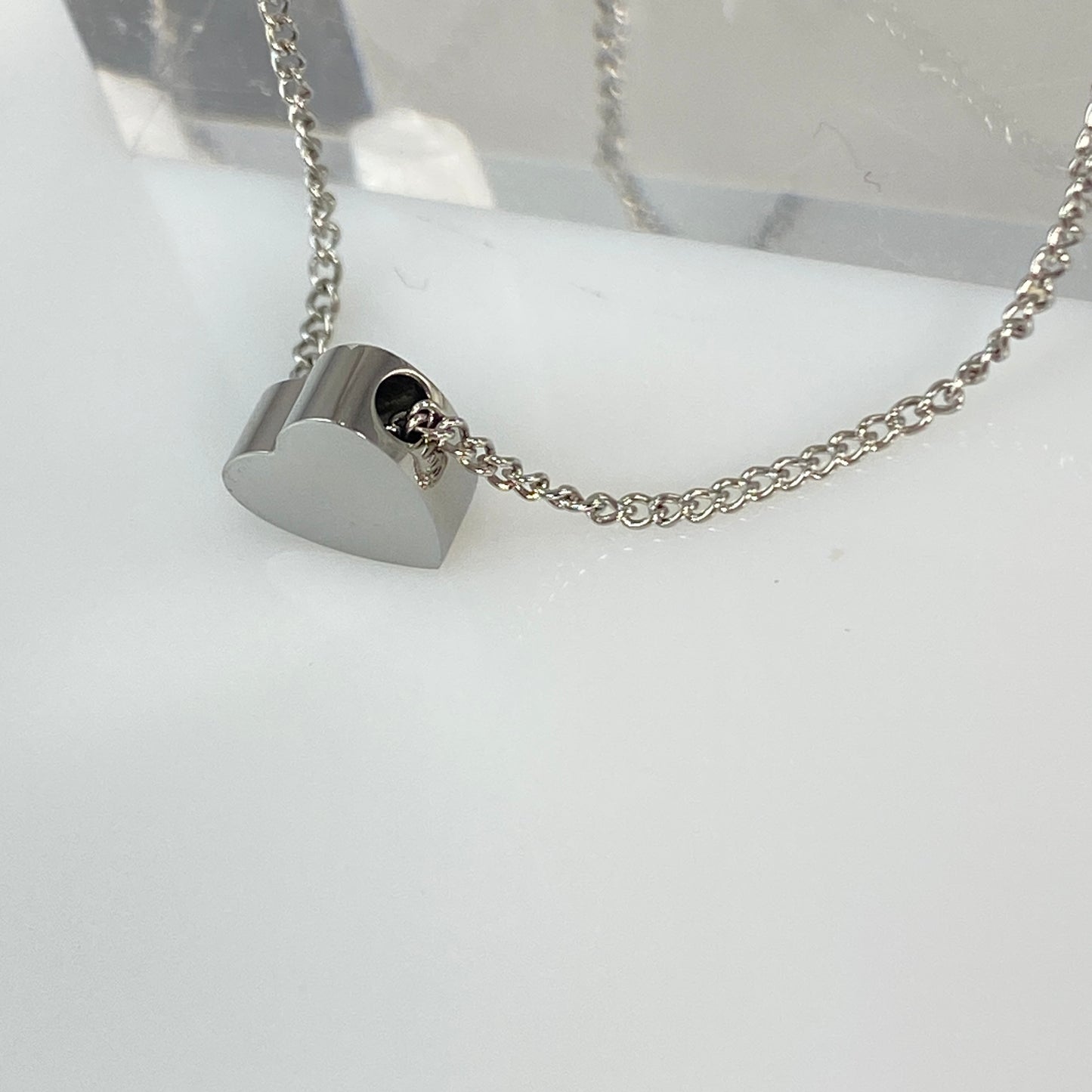 Heart Cable Chain Necklace - MADE IN CANADA