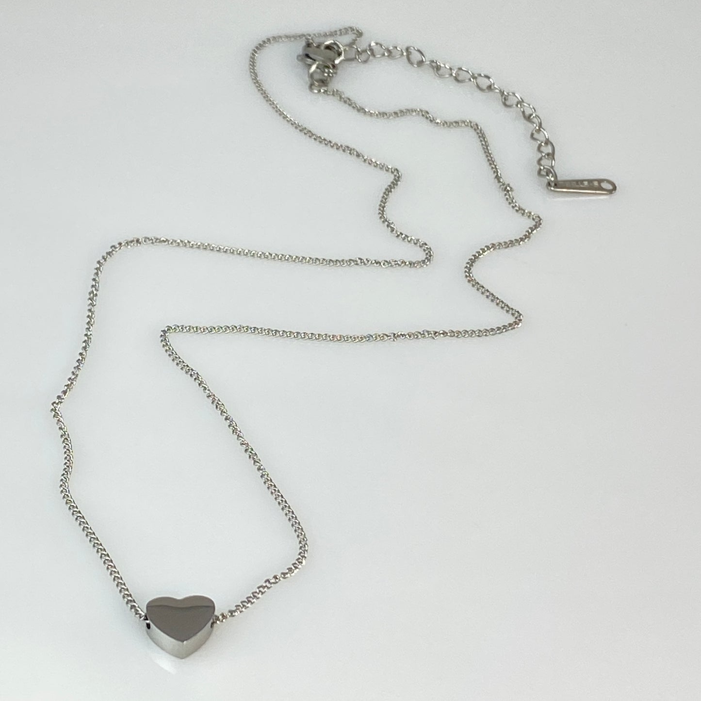 Heart Cable Chain Necklace - MADE IN CANADA