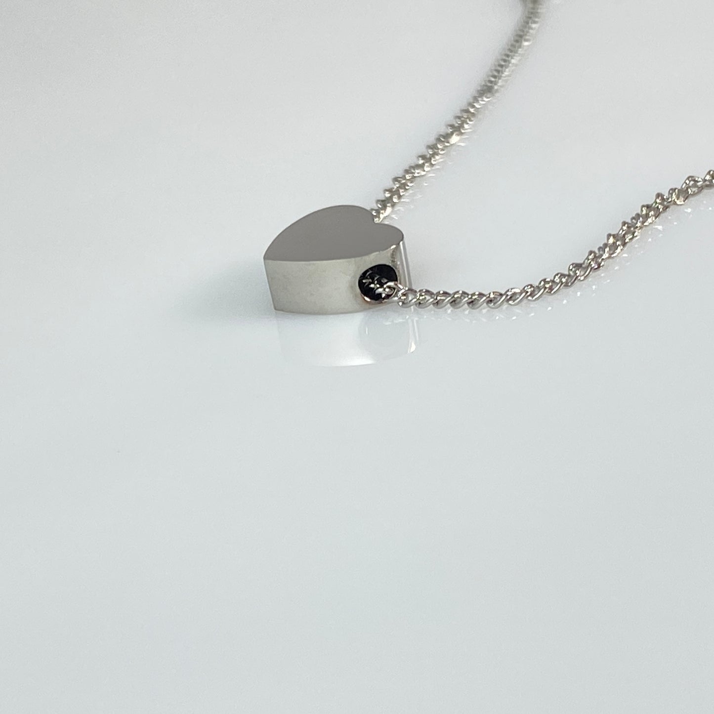 Heart Cable Chain Necklace - MADE IN CANADA