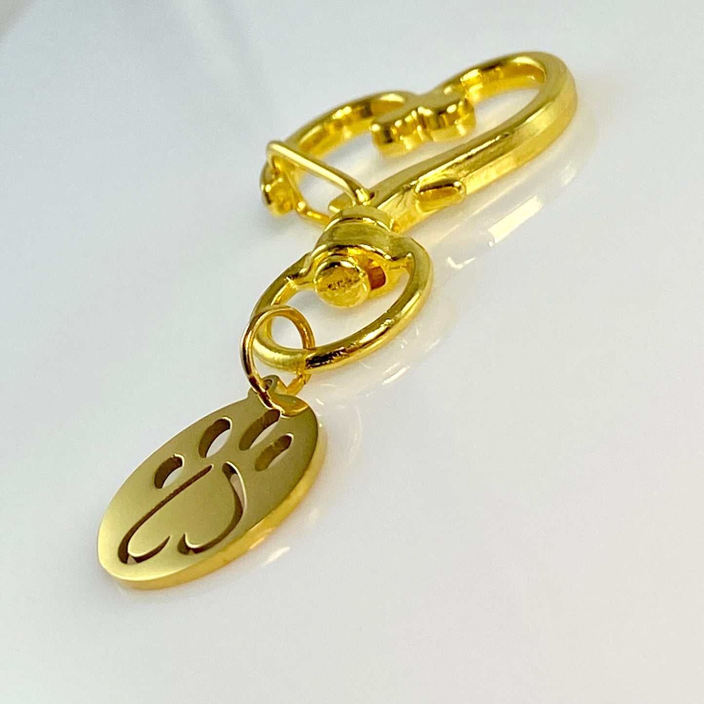 Pawprint Keychain