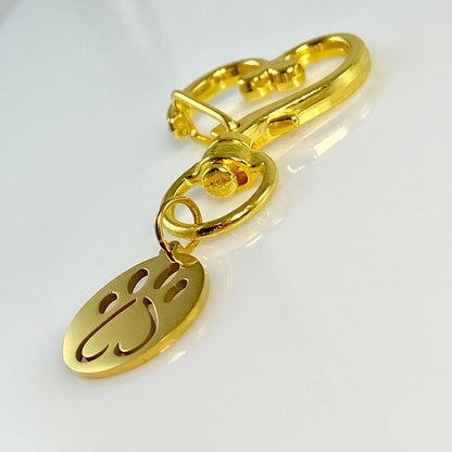 Pawprint Keychain