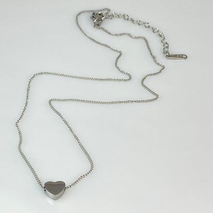 Heart Cable Chain Necklace