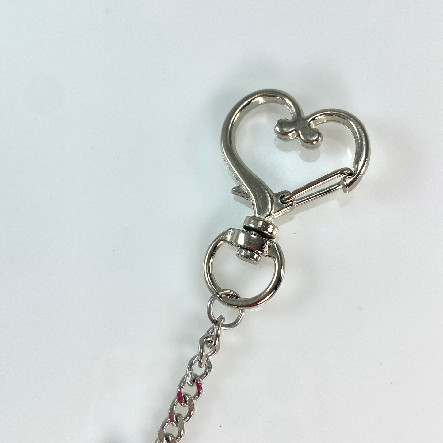 Dalmatian Dog Head & Birthstone Keychain