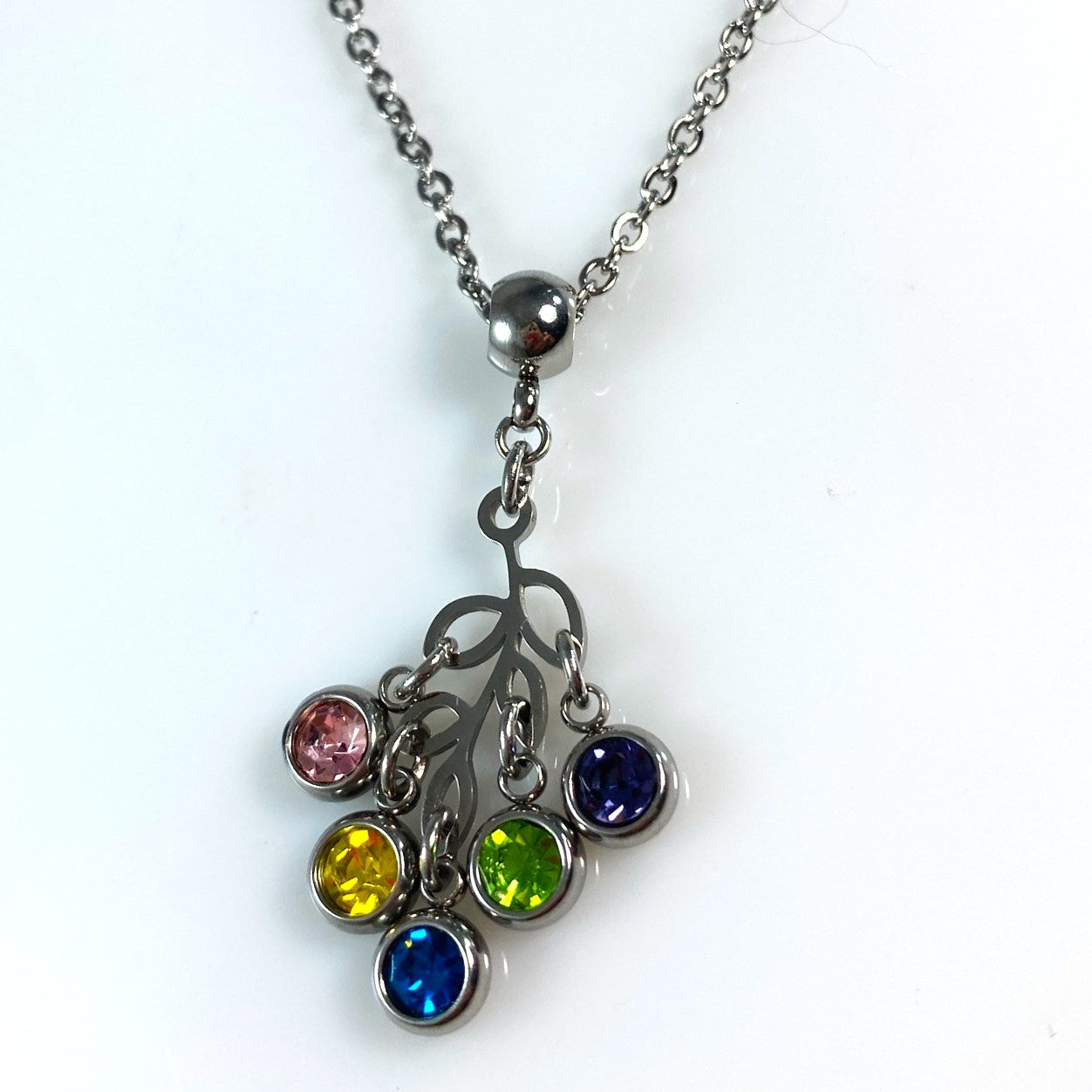 Family Tree Birthstone Charm