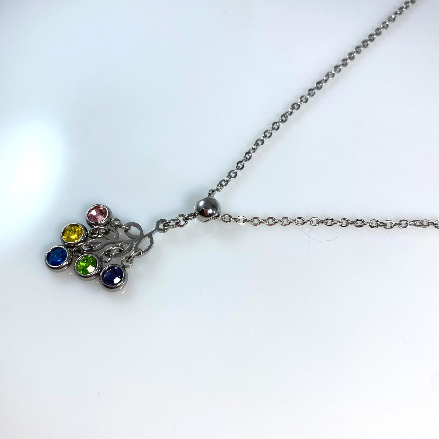 Family Tree Birthstone Charm