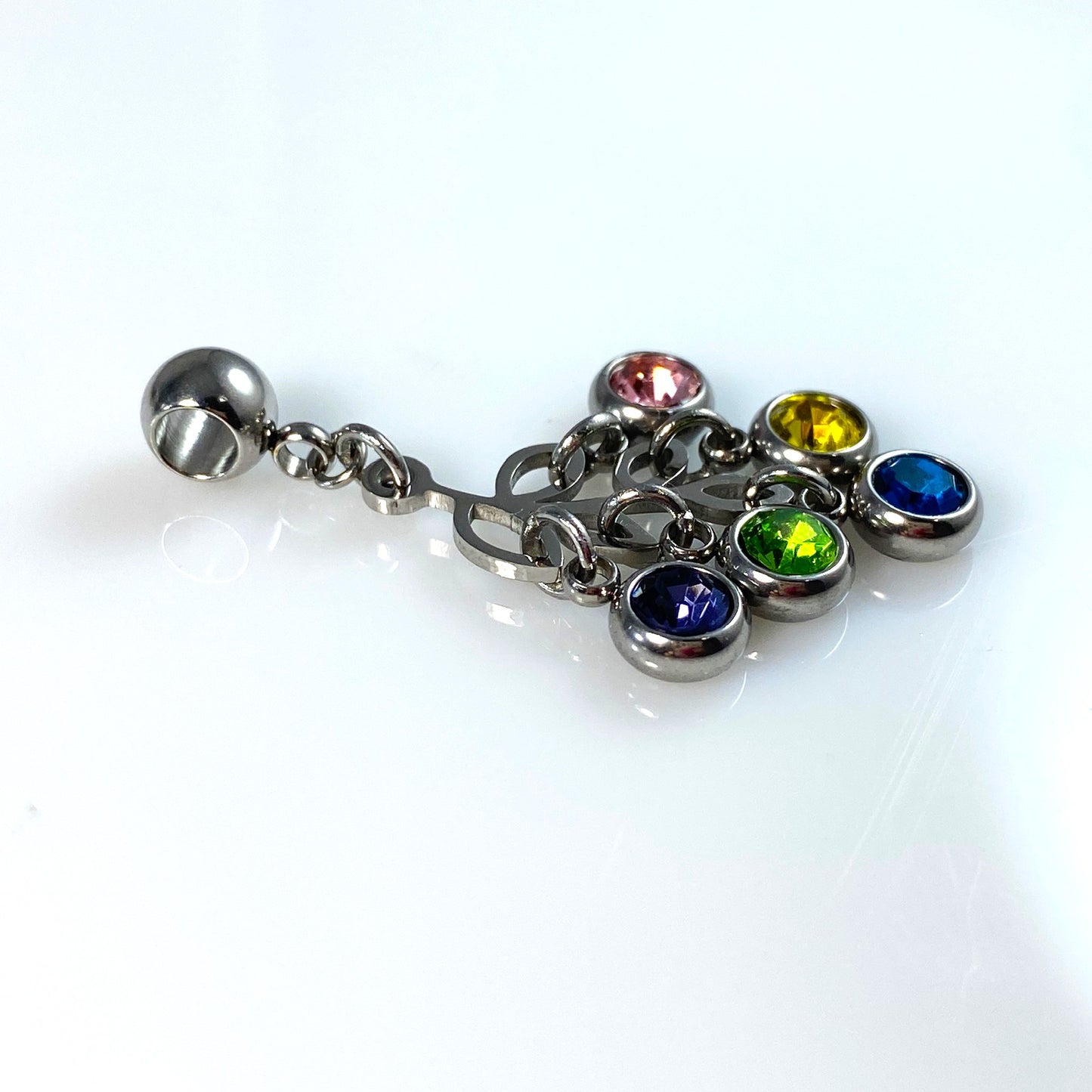 Family Tree Birthstone Charm