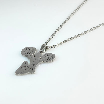 Cheerleader Birthstone Cable Chain Necklace