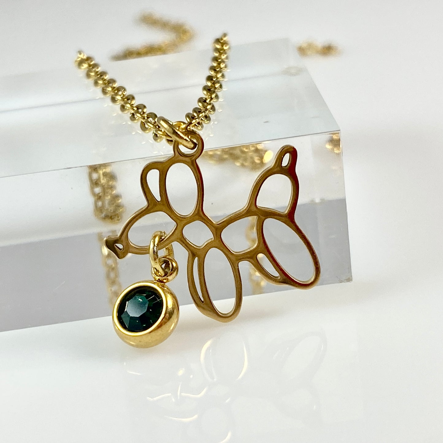 Balloon Dog Cable Chain Necklace