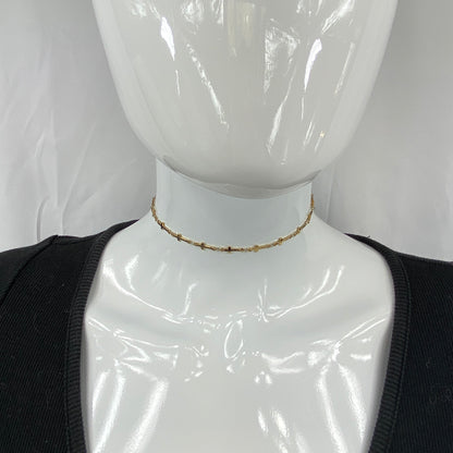 Gold or Silver Cross Chain Necklace