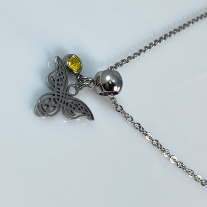 Angel & Birthstone Charm