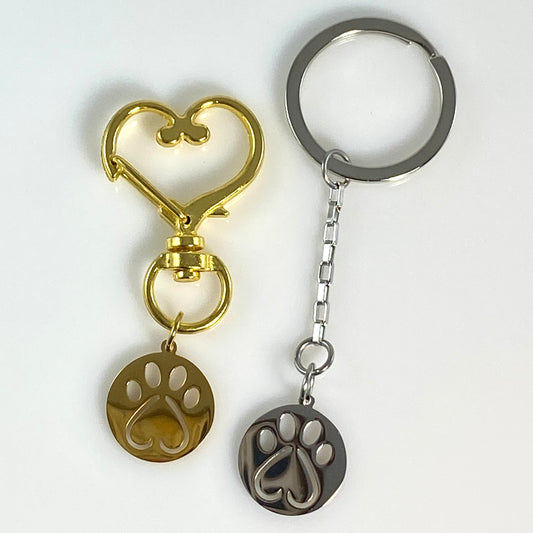 Pawprint Keychain