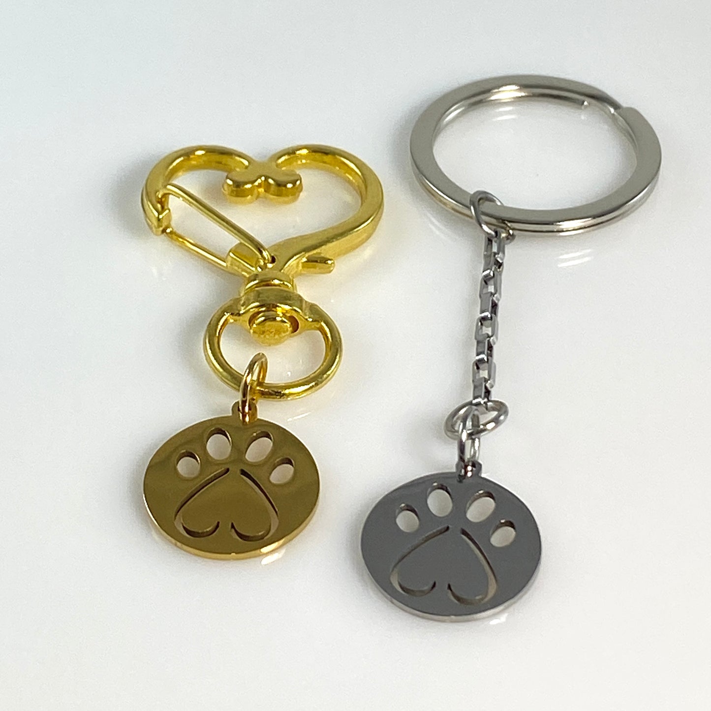 Pawprint Keychain