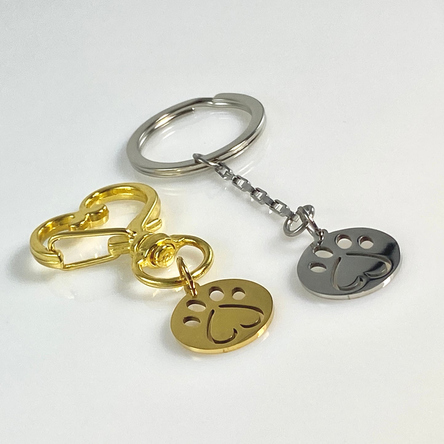 Pawprint Keychain