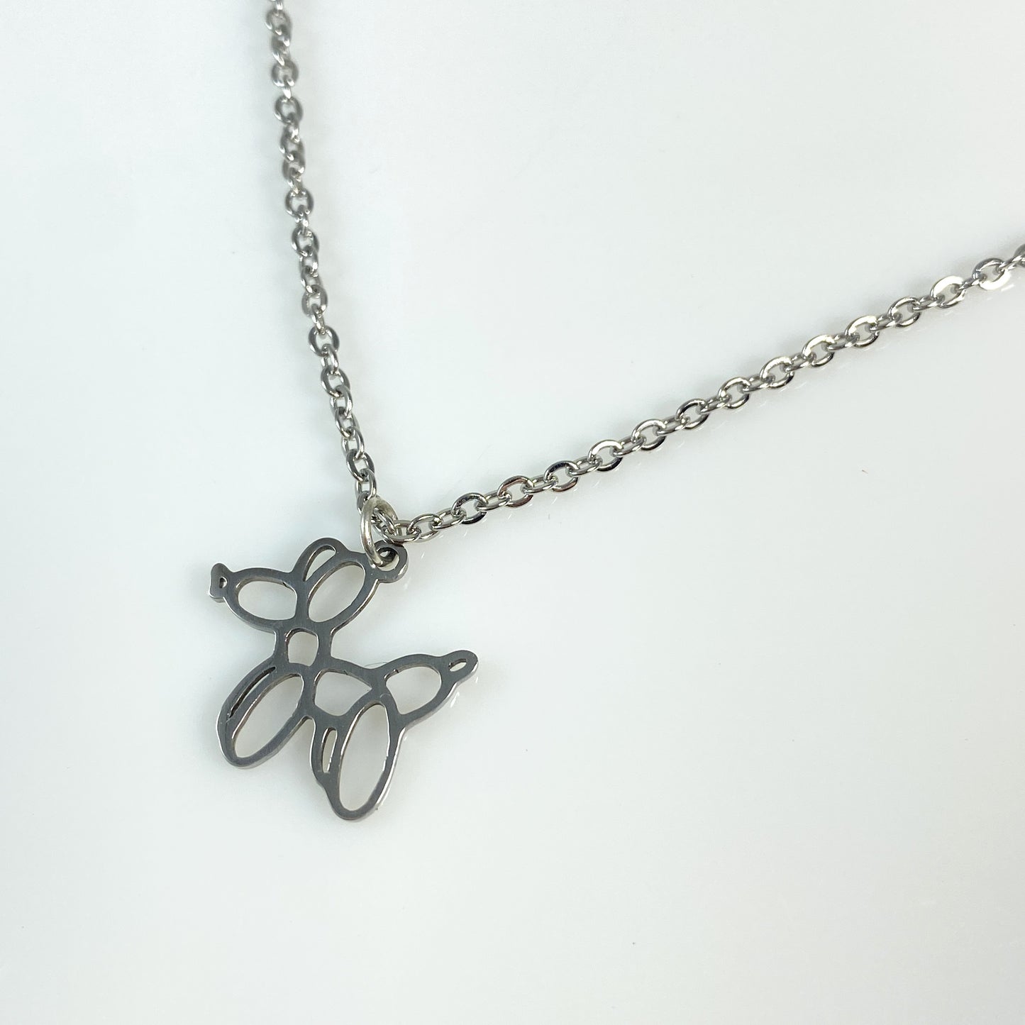 Balloon Dog Cable Chain Necklace