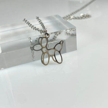 Balloon Dog Cable Chain Necklace