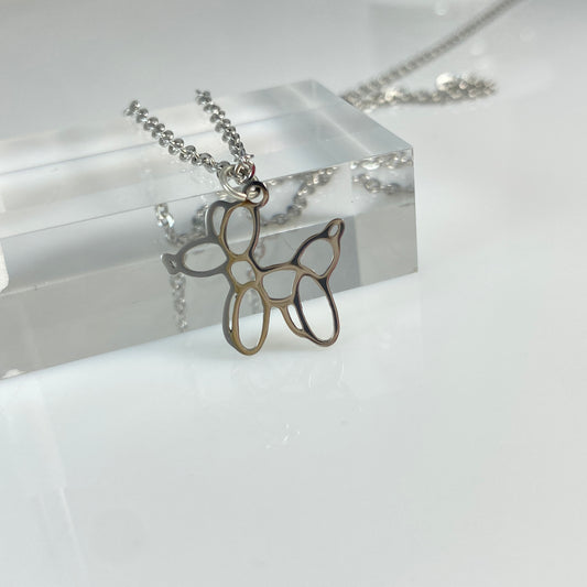 Balloon Dog Cable Chain Necklace