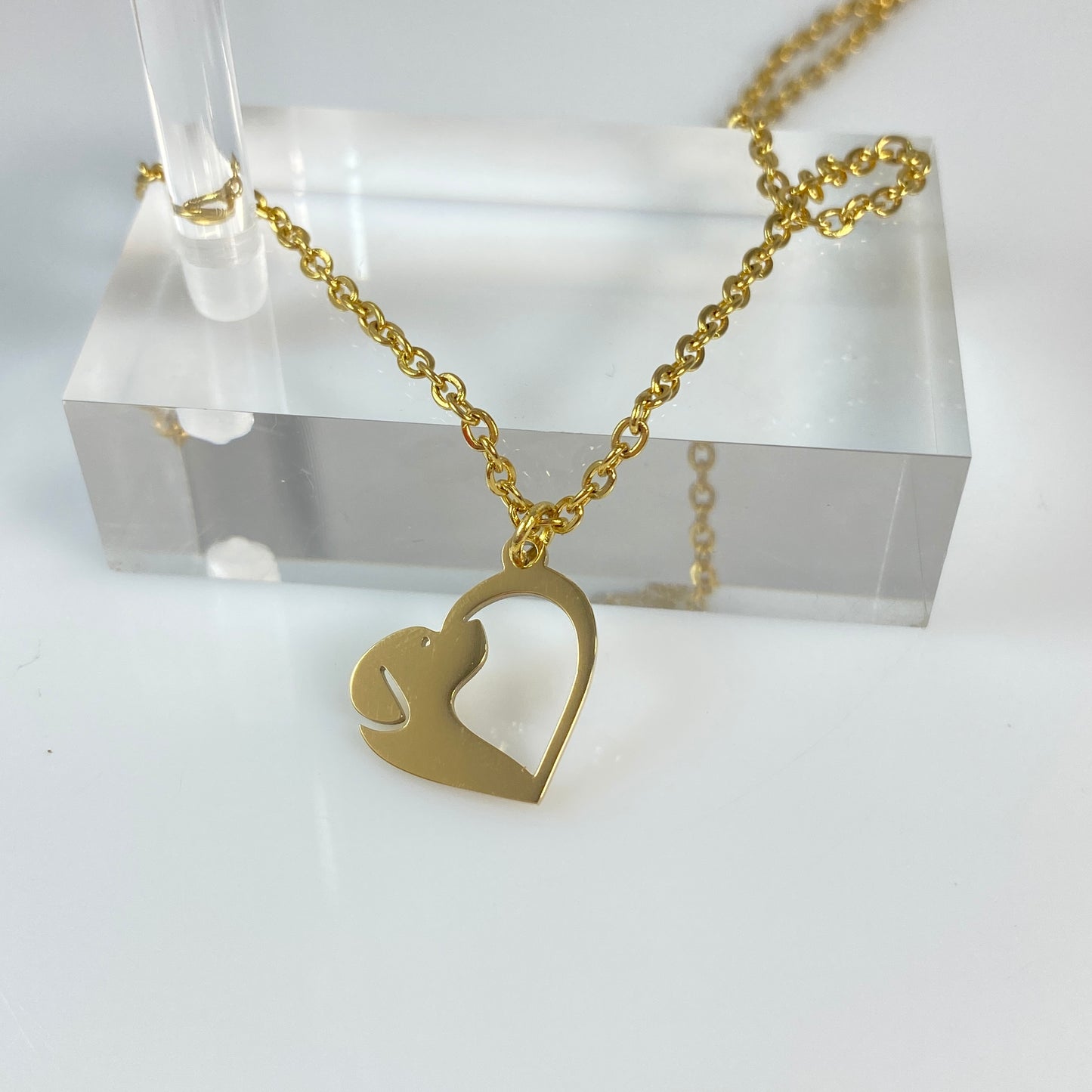 Labrador Dog Cable Chain Necklace