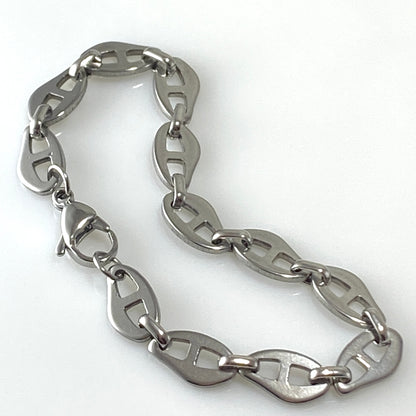 Mariner Coffee Bean Chain Bracelet