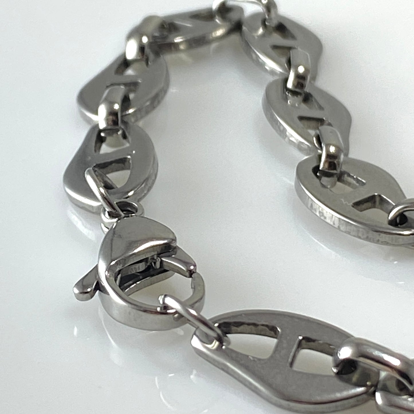 Mariner Coffee Bean Chain Bracelet