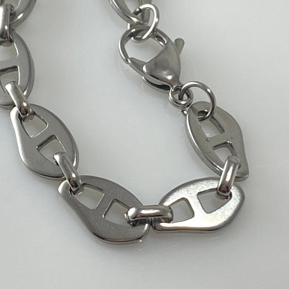 Mariner Coffee Bean Chain Bracelet